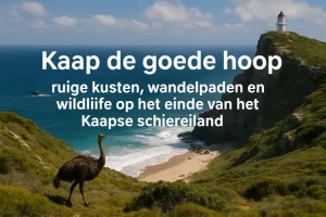Kaap de goede hoop: ruige kusten, wandelpaden en wildlife op het einde van het kaapse schiereiland