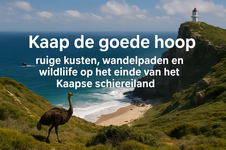 Kaap de goede hoop: ruige kusten, wandelpaden en wildlife op het einde van het kaapse schiereiland