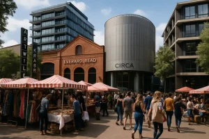 Rosebank in johannesburg: waar kunst, mode en foodscene samenkomen