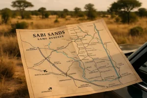 Zo navigeer je moeiteloos door sabi sands met de kaart: routes, lodges en hotspots