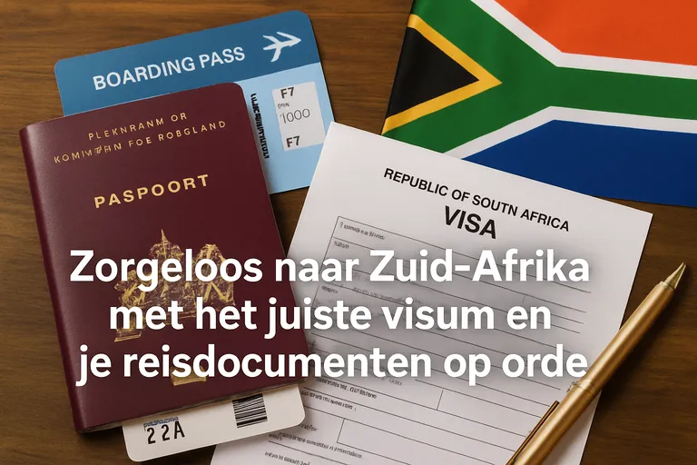 Zorgeloos naar Zuid-afrika met het juiste visum en je reisdocumenten op orde