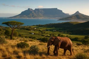 Zuid-afrika ontdekken: van big five safari's tot kaapse wijnlanden en de tuinroute