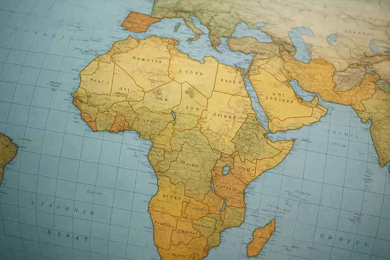 Afrika op kaart: projecties en schaal