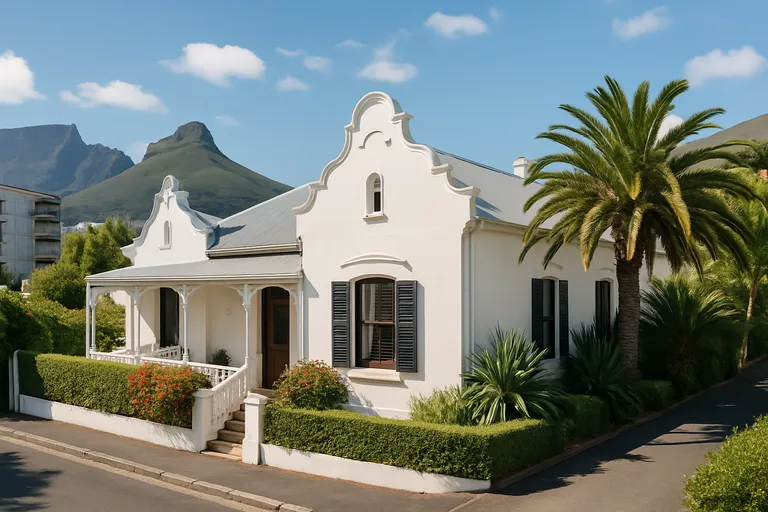 Antrim villa kaapstad: ligging en karakter