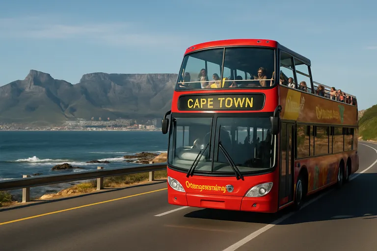 Hop on hop off kaapstad route: lijnen en hoogtepunten