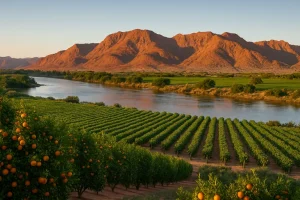 Oranje in Zuid-afrika: langs de rivier en de vrijstaat, tussen citrus, cultuur en wijngaarden