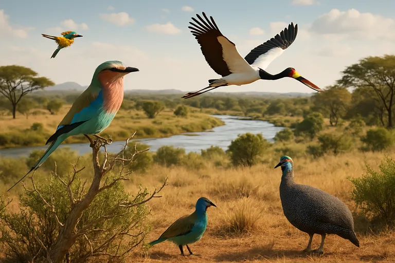 Waarom het krugerpark een vogelparadijs is